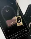 Knight Of Cups Tarot Card Necklace