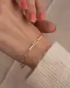 Paperclip Bracelet - Gold