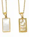 The Moon Tarot Card Necklace