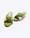 Bica Wedge Sandal - Olive Combo