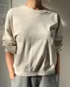 Cali Jersey Sweatshirt - Rice