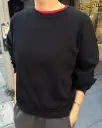 Cali Jersey Sweatshirt - True Black