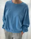 Cali Jersey Sweatshirt - Yacht Blue