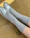 Classic Cashmere Socks - Grey Melange
