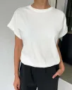 Ease Tee - Vintage White