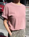 Her Tee - Dried Rose