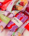 Wavy Stripe Ruffle Socks(M)