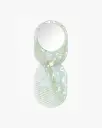 2-in-1 Pocket Comb Mirror - Sea Glass