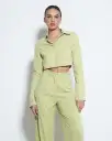 Bibbe Suede Top