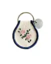 Rose Patch Keychain