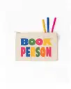 Canvas Pouch - Book Person