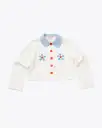 Daisy Cropped Work Jacket