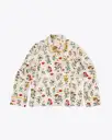Long Sleeve Leisure Shirt - Botanical