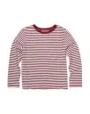 Dahlia Stripe Long Sleeve Boxy Tee