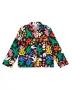 Long Sleeve Leisure Shirt - Flower Power