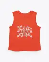 Smile For A While Muscle Tank
