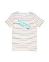 Continental Breakfast Striped Tee