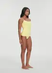 Thin Strap Tank Top(Lemon Meringue,XS)