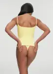 Thin Strap Tank Top(Lemon Meringue,XS)