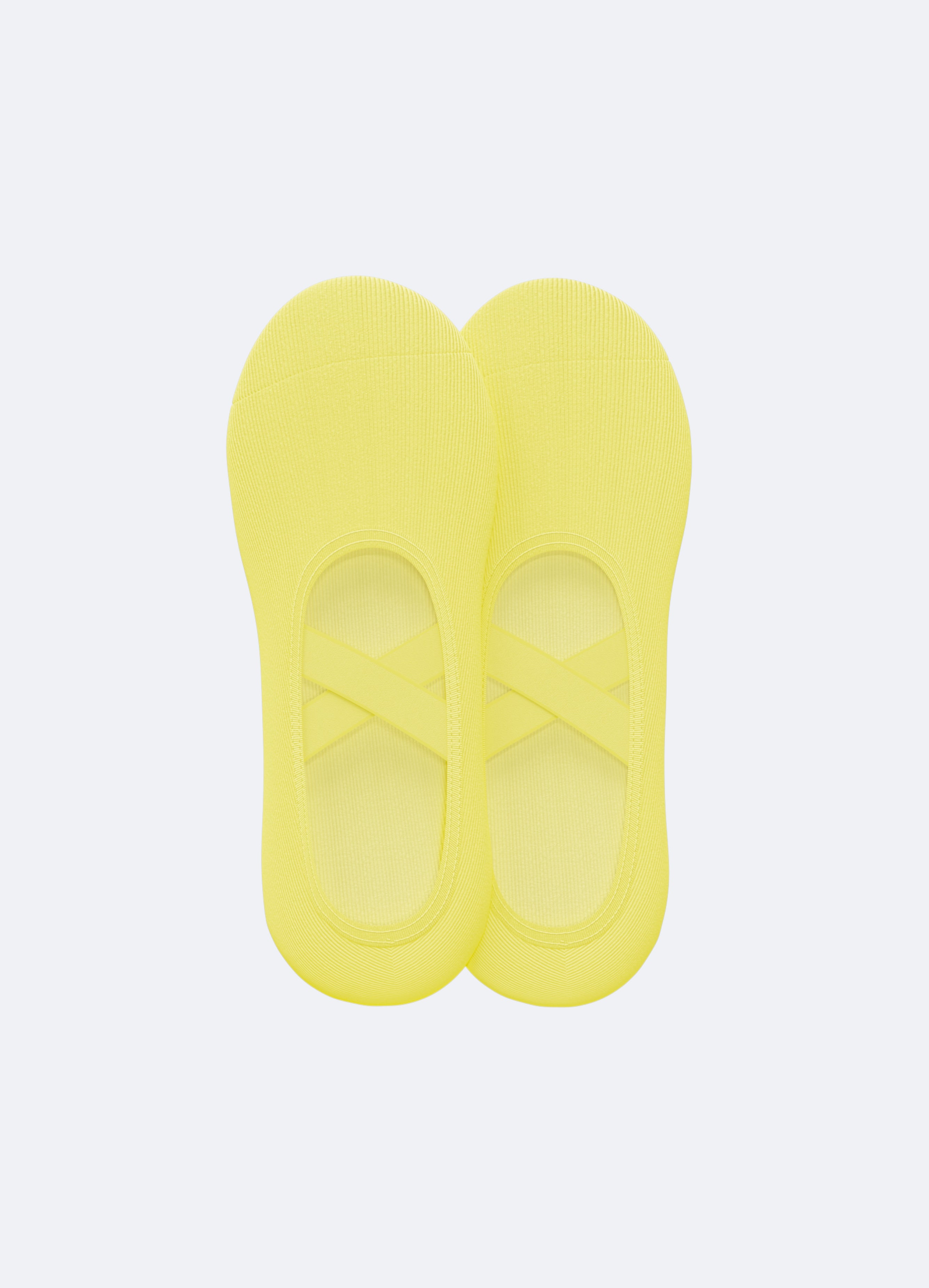 Pilates Grip Socks - Butter Yellow