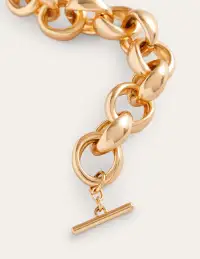 Chunky Chain Bracelet-Gold(ONE)
