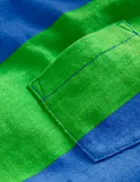 Everyday Long Sleeve T-Shirt-Greek Blue/ Green(2-3y)