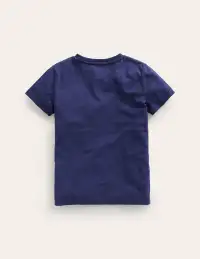 Everyday Short Sleeve T-Shirt-College Navy(2-3y)