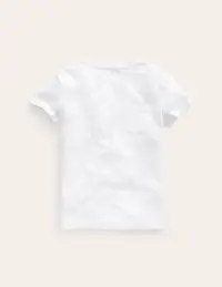 Everyday Short Sleeve T-Shirt-White(2-3y)
