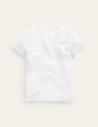 Everyday Short Sleeve T-Shirt-White(2-3y)
