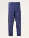 Fun Leggings-Starboard Blue Confetti Spot