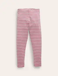 Fun Leggings-Formica Pink/Ivory Stripe(2-3y)