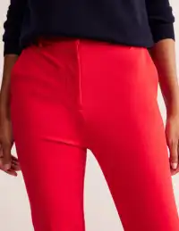 Highgate Ponte Pants-Hot Pepper(Petite,2)