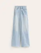 High Rise Wide Leg Jeans-Light Vintage(Petite,25)