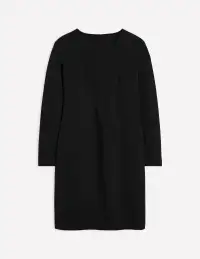 Cornelia Ottoman Dress-Black(Petite,2)