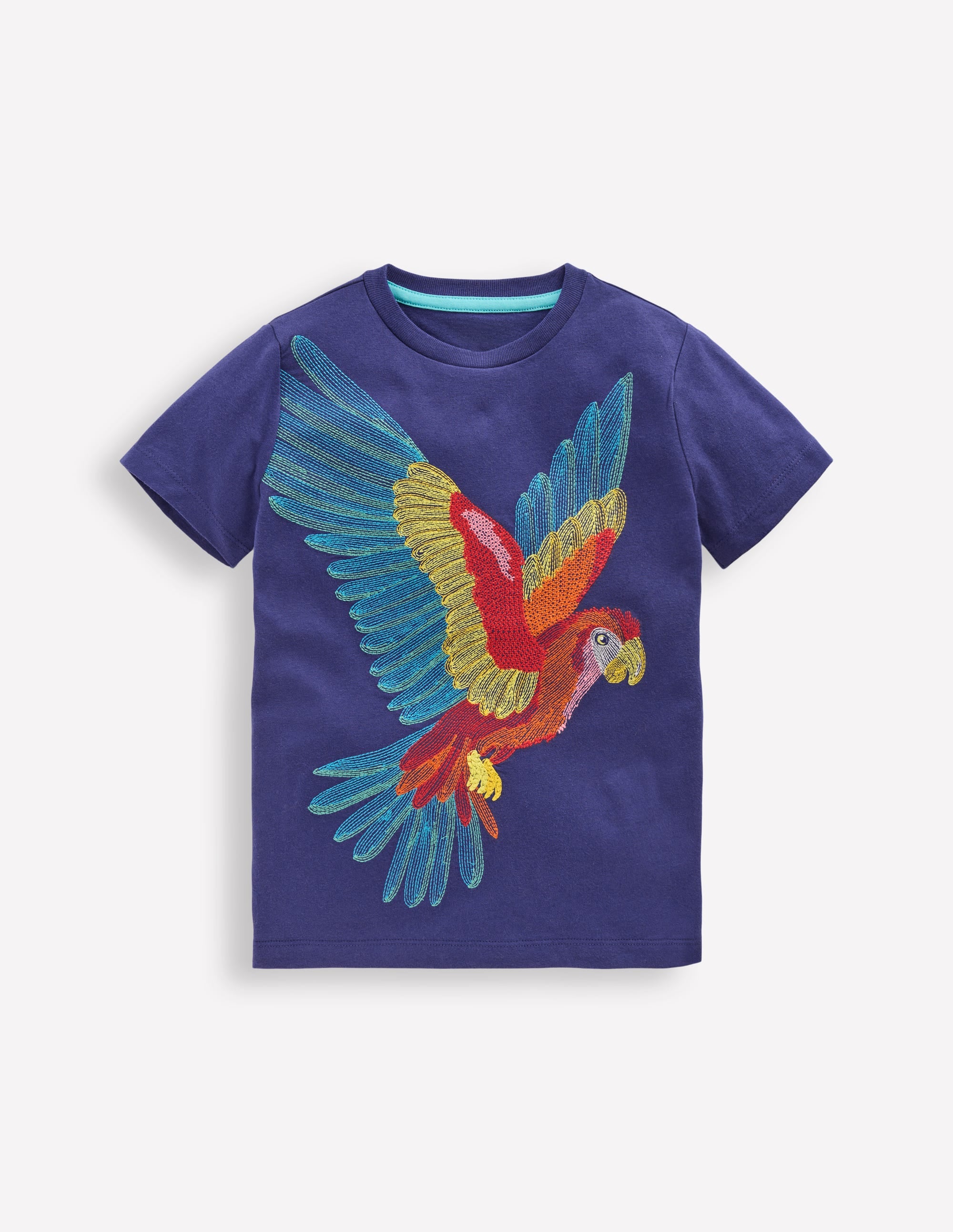 Superstitch T-Shirt-Starboard Blue Parrot