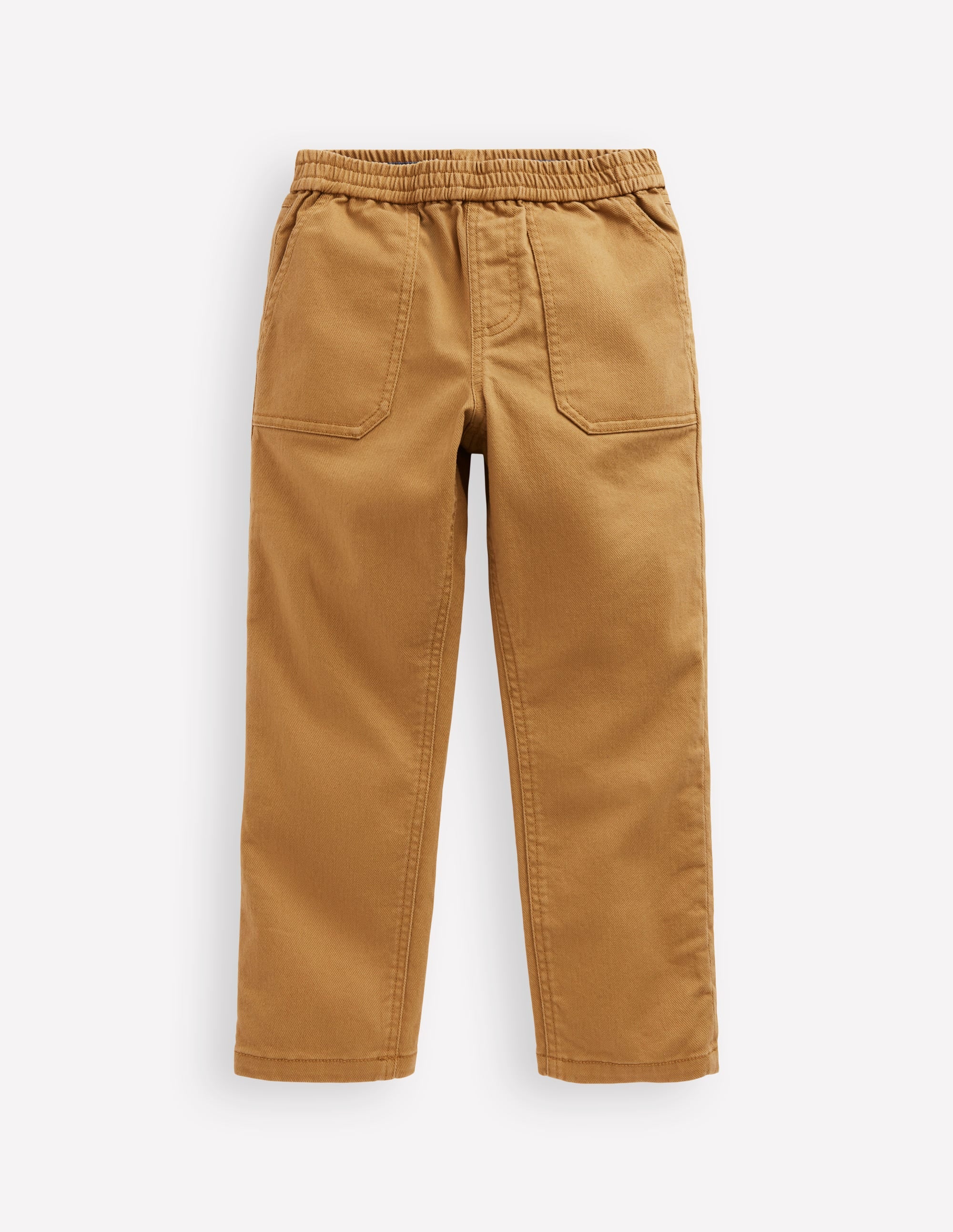Pull-On Trousers-Stone Grey