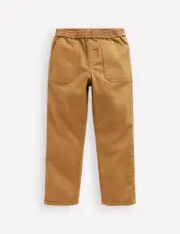 Pull-On Trousers-Stone Grey