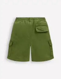Everyday Cargo Shorts-Broccoli Green(2-3y)