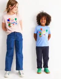 Short Sleeve Appliqué T-shirt-Glacier Blue Birthday Bunnies(12-18m)