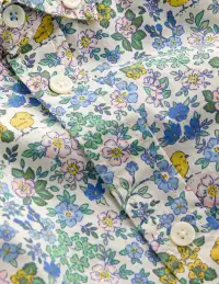 Cotton Shirt-Easter Chick Floral(2-3y)