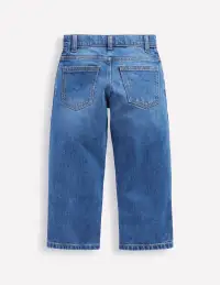 Everyday Straight Jeans-Mid Wash(2-3y)