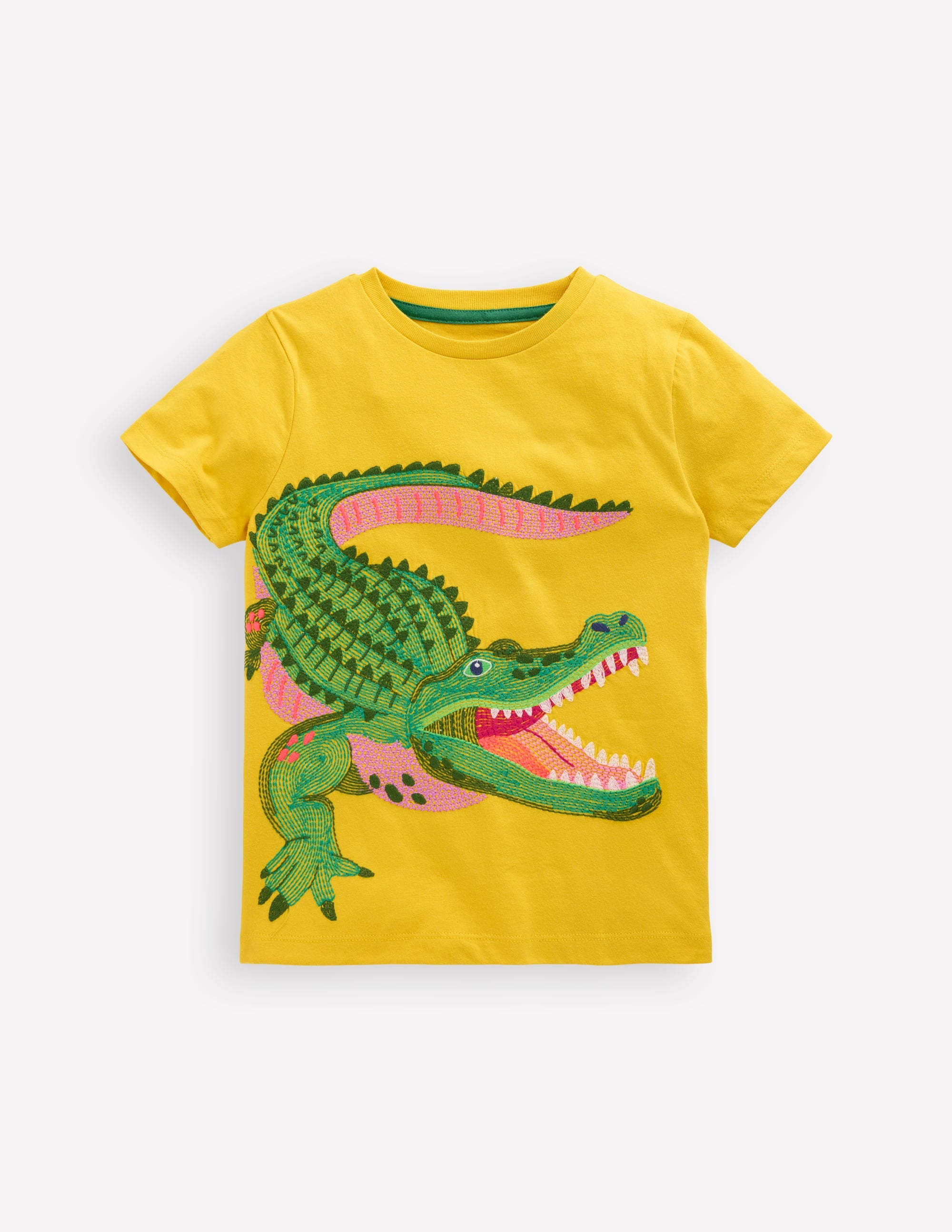 Superstitch T-Shirt-Zest Yellow Crocodile