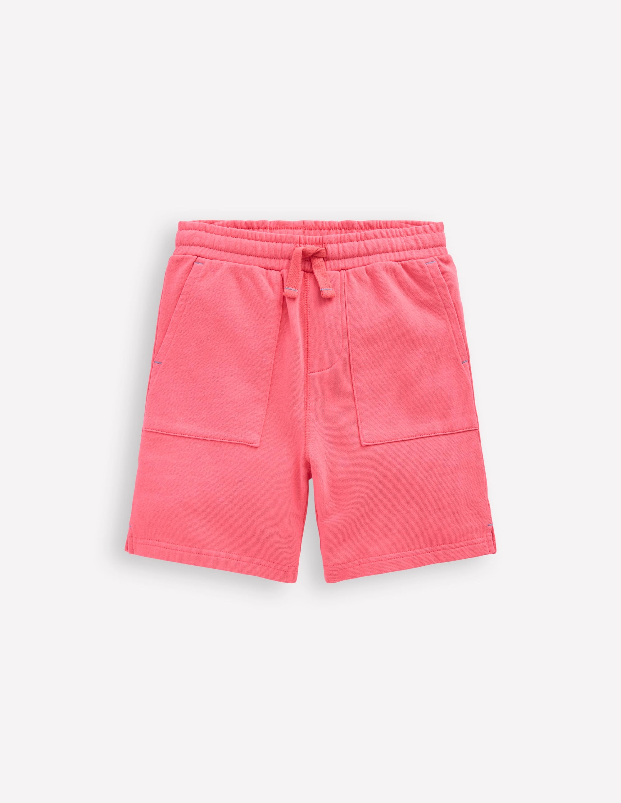 Garment Dye Shorts-Marshmellow Pink