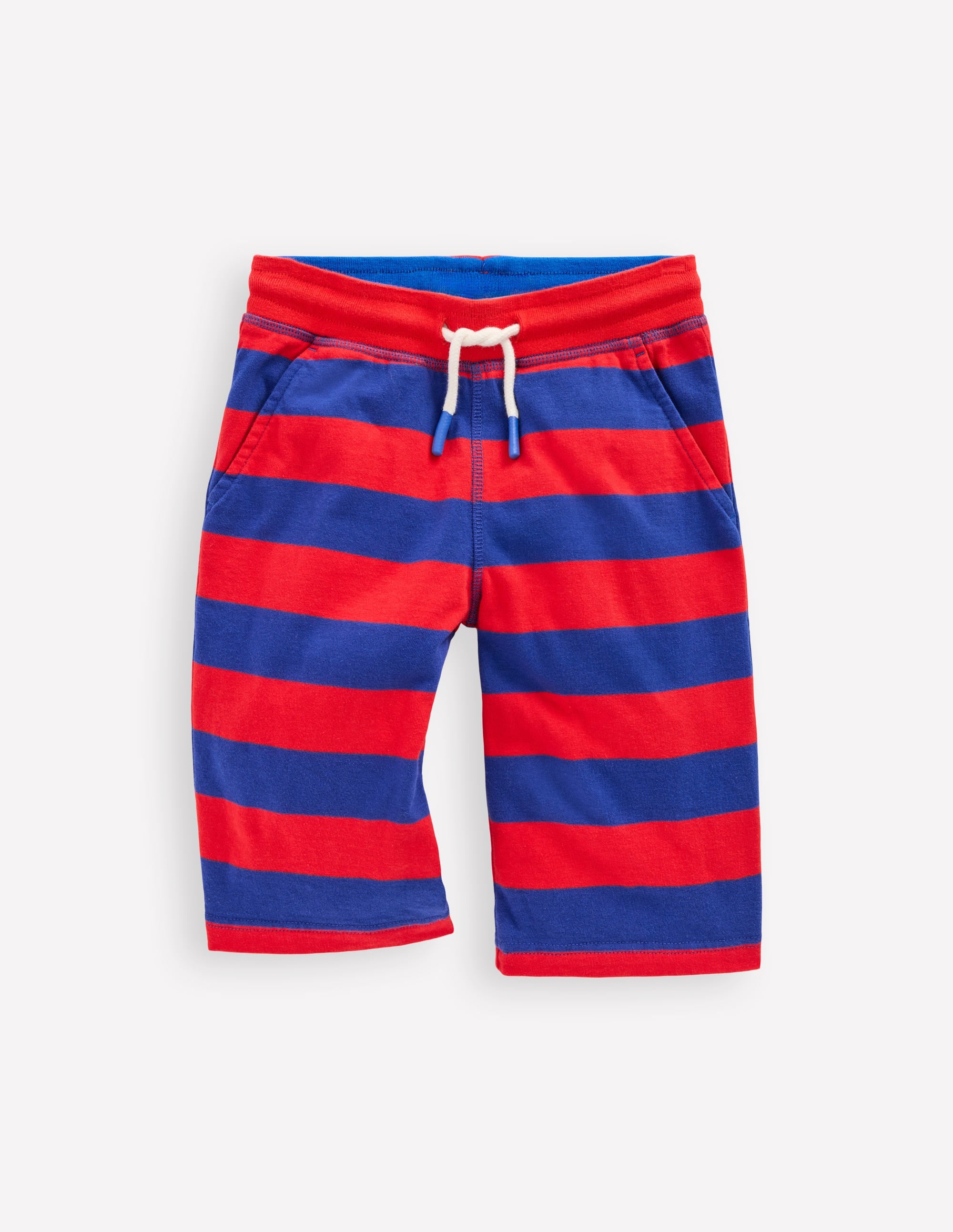 Jersey Baggies-Poppy Red/ Sapphire Blue