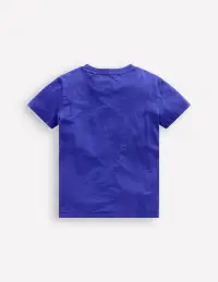Everyday Short Sleeve T-Shirt-Bright Blue(2-3y)
