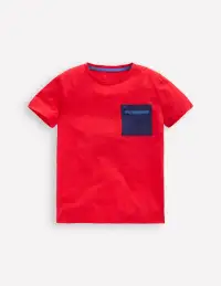 Adventure T-shirt-Poppy Red