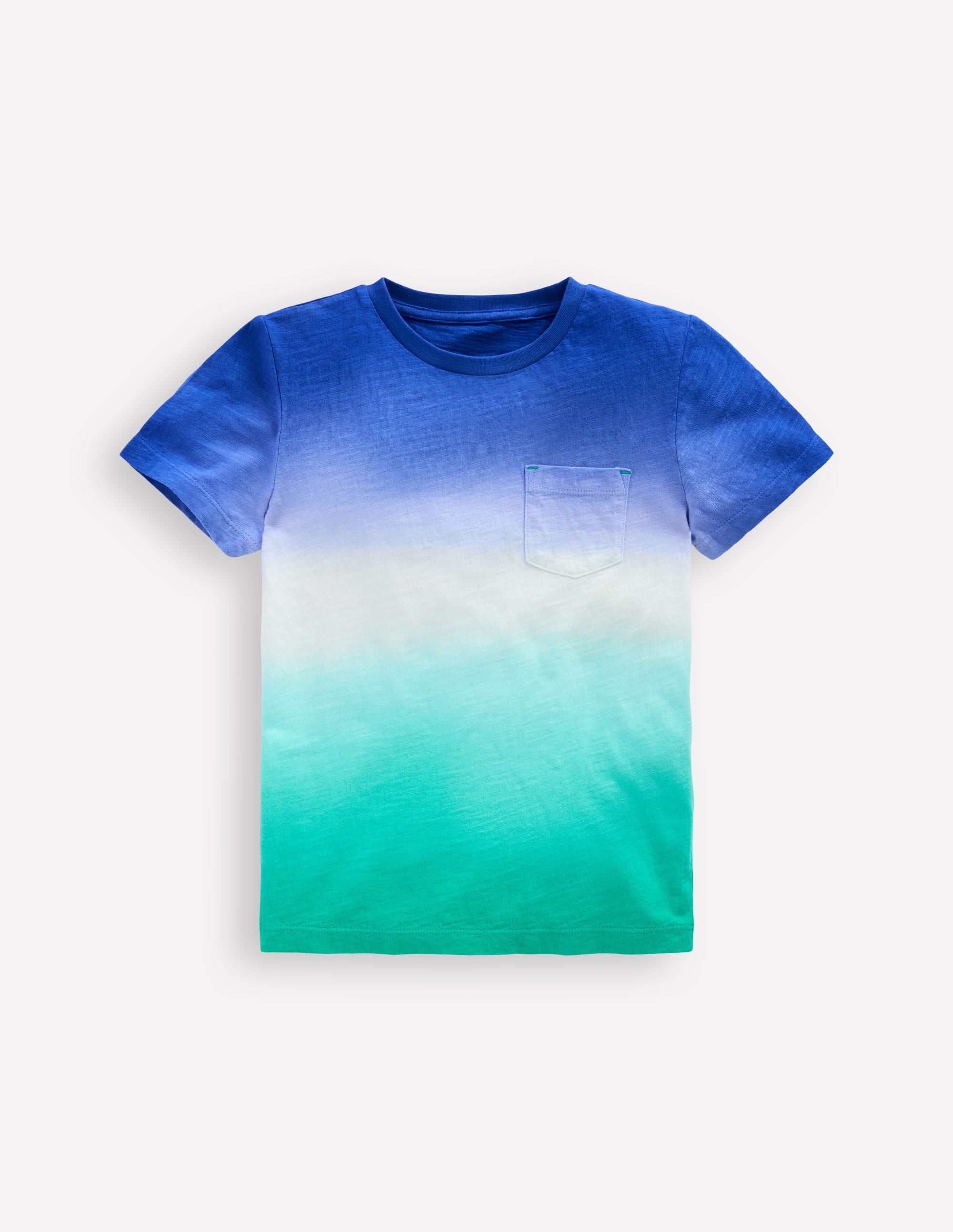 Tie Dye T-Shirt-Bright Blue Pineapple Yellow