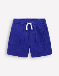 Double Cloth Shorts-Bright Blue(2-3y)