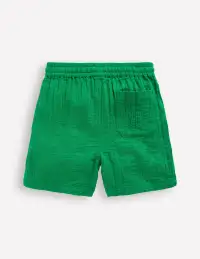 Double Cloth Shorts-Rich Emerald(2-3y)