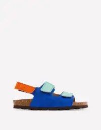 Colourblock Sandals-Blue Colourblock